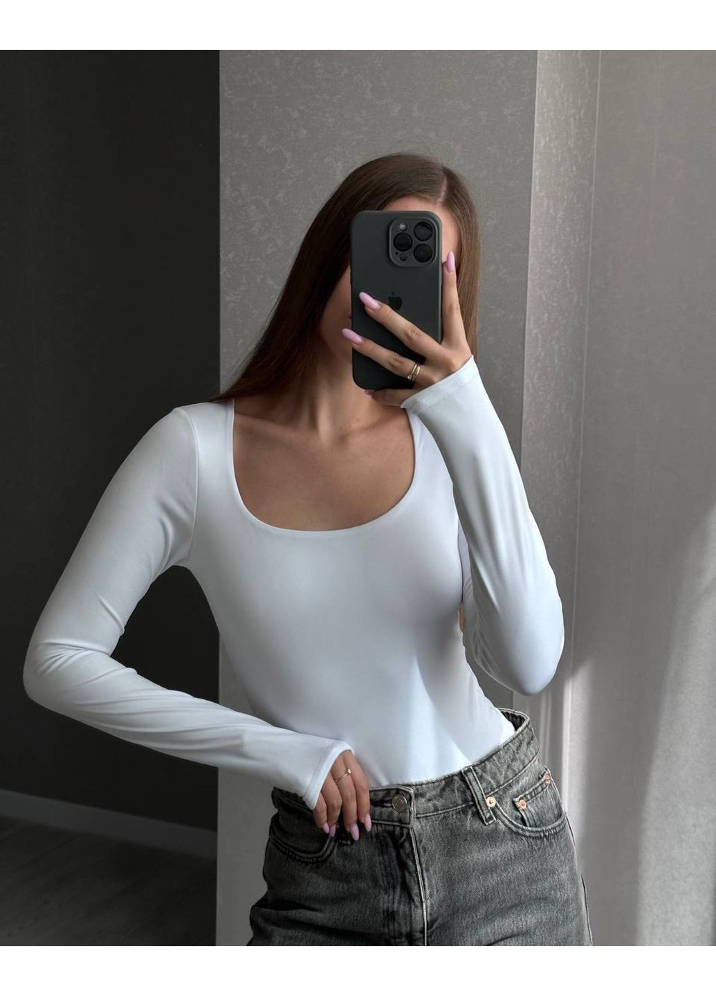 Женский базовый боди Osoblyva (361626104)