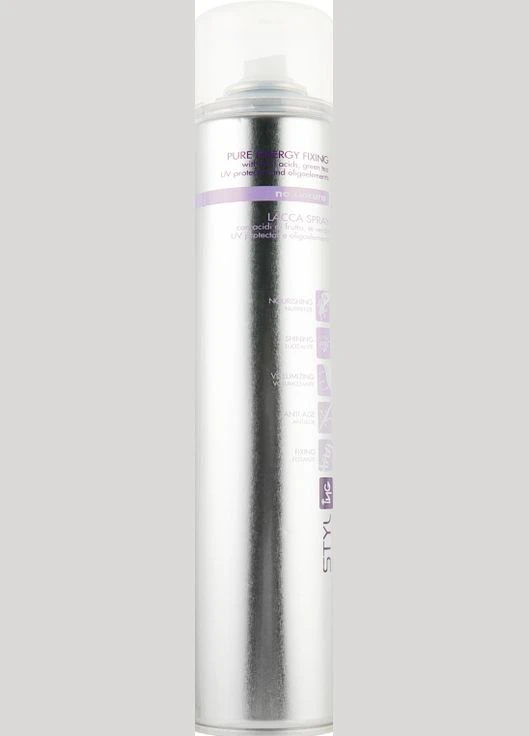 Лак-спрей Styl-Pure Energy Fixing 500ml (114441-91807) ING Professional (368647389)