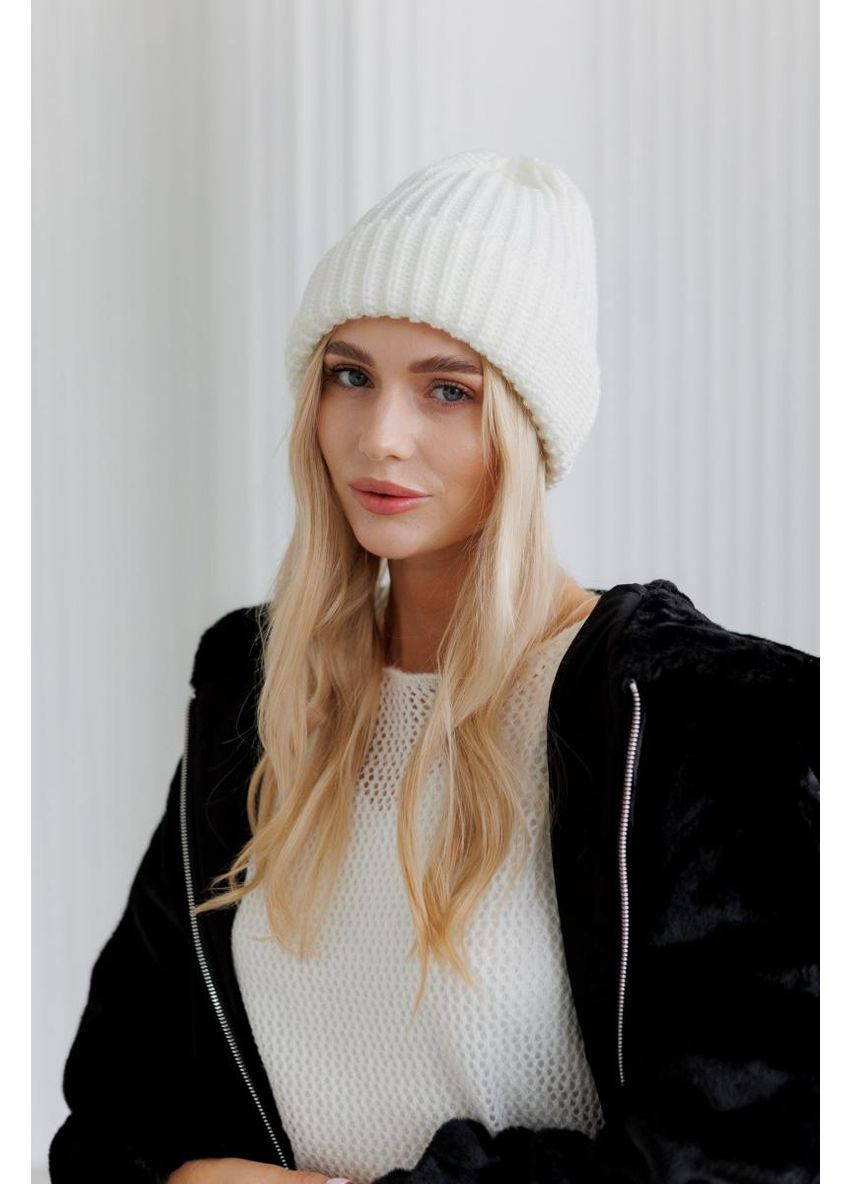 Вязаная женская шапка Winter Mood Art Knit (365769381)