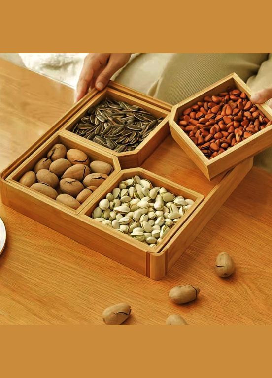 Менажниця з дерева Моріто сієна (МЕН-001305) No Brand (327869734)