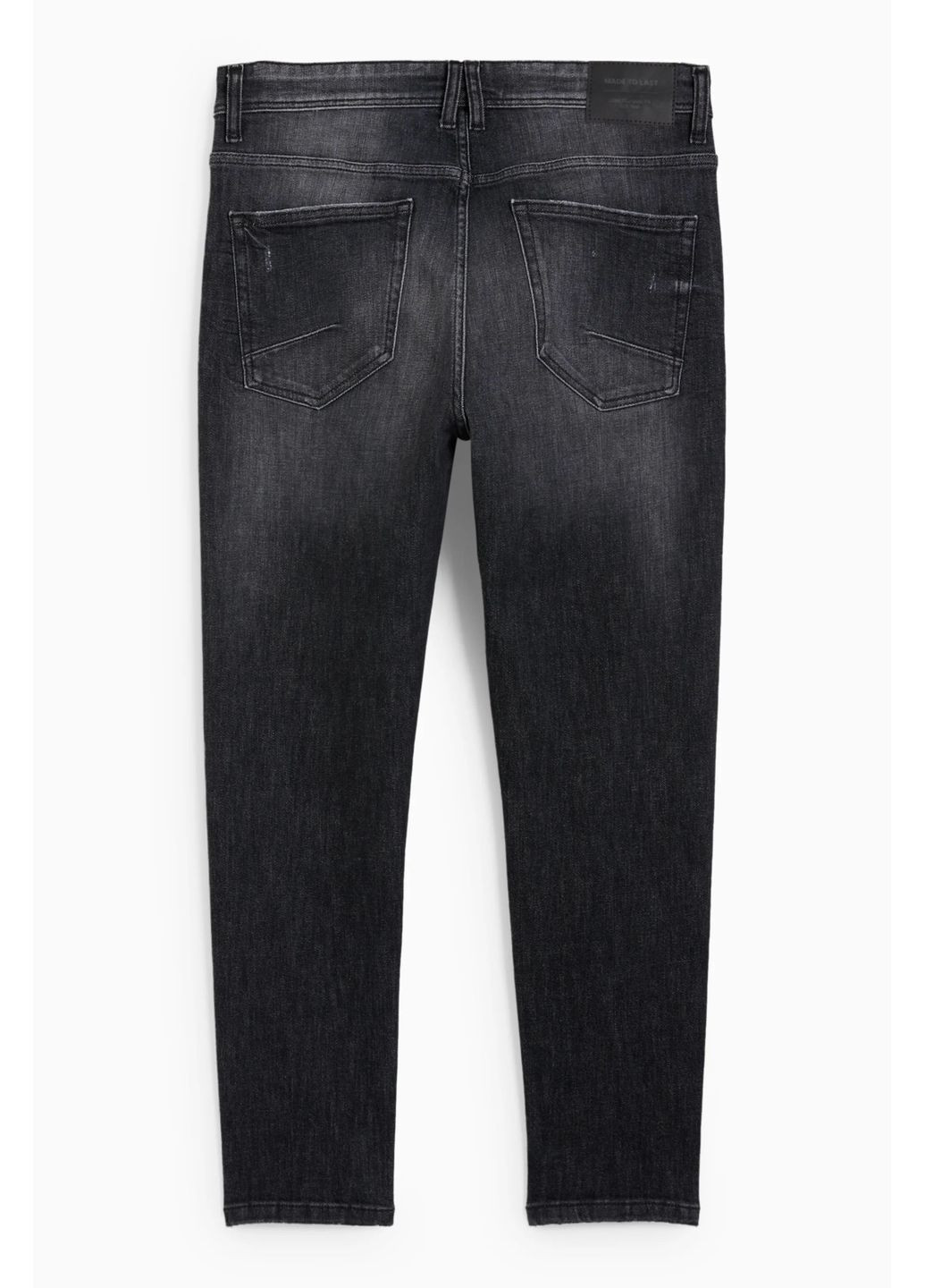 Серые демисезонные джинсы carrot C&A