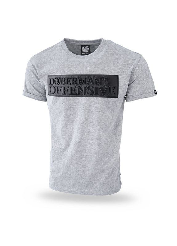 Сіра футболка dobermans premium offensive ts232egy Dobermans Aggressive