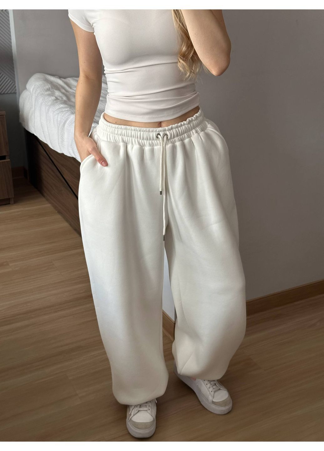 Женские брюки свободного кроя на флисе Avanti (365730686)