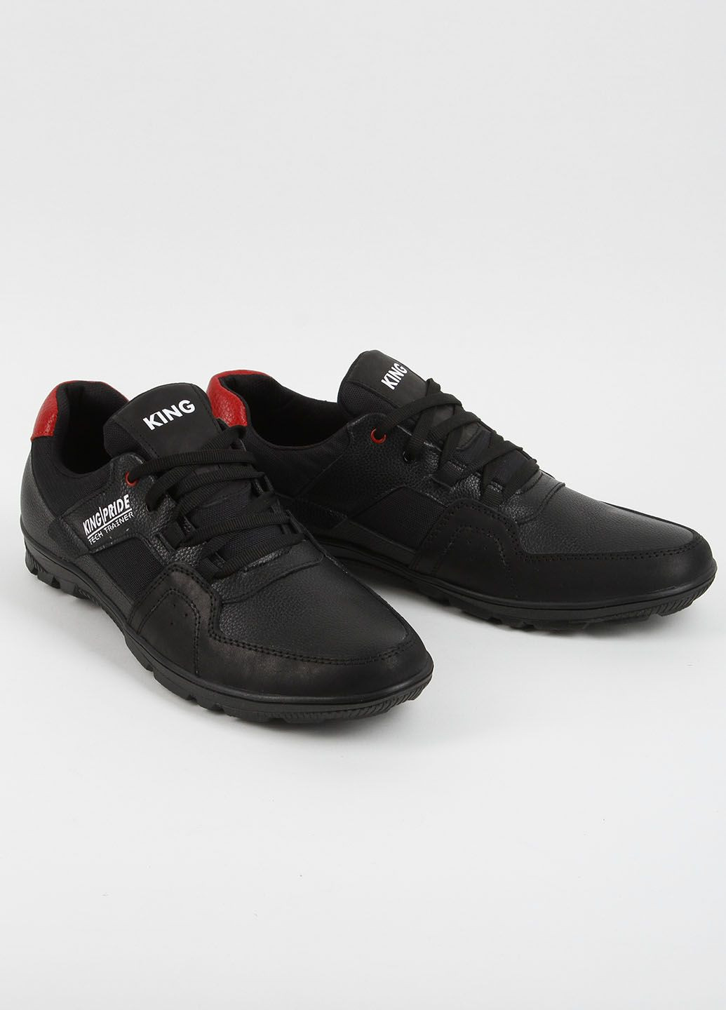 Черные кроссовки мужские кожаные 339611 Power