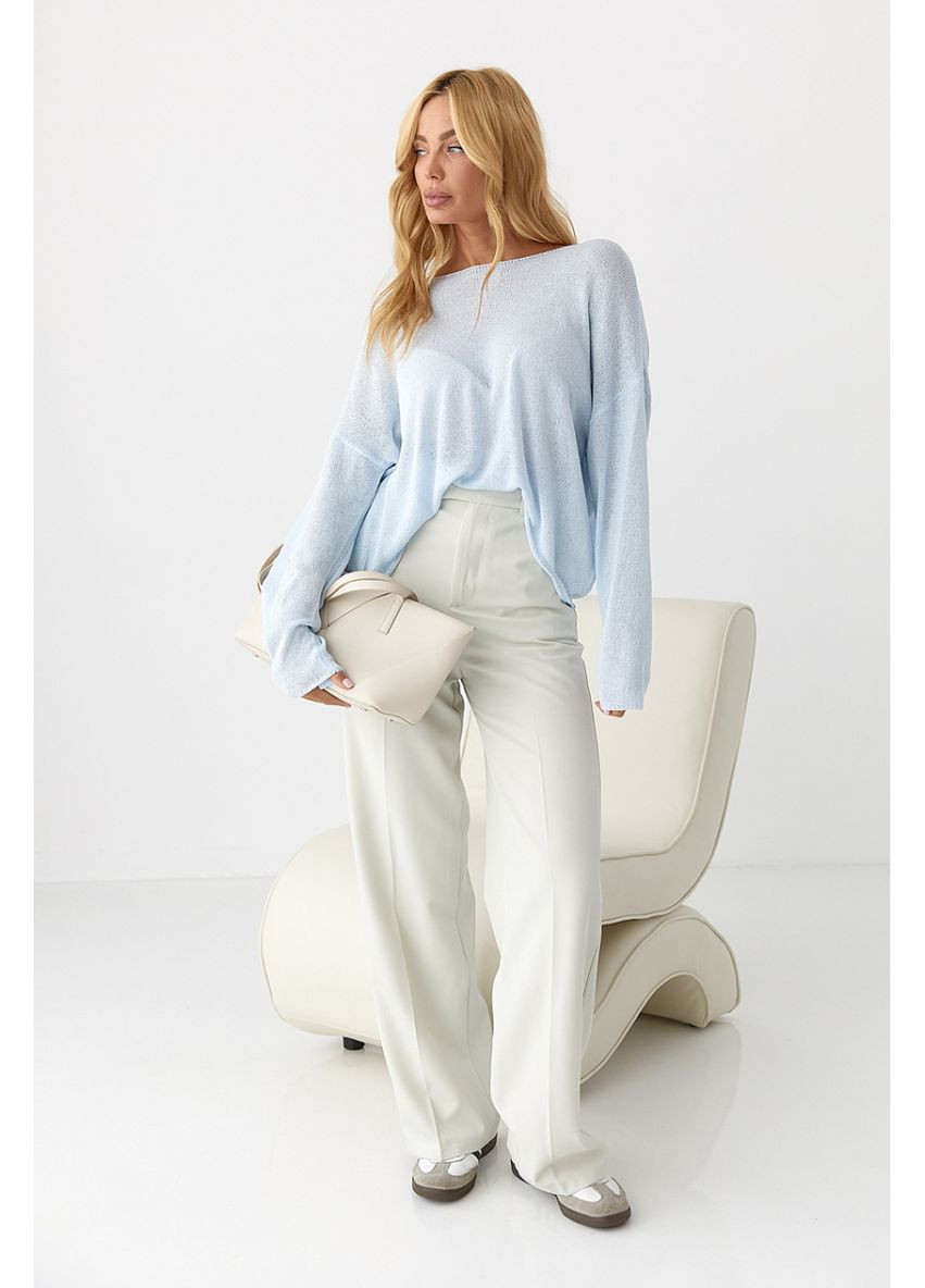 Классические женские прямые брюки Lurex Штаны (370393283)