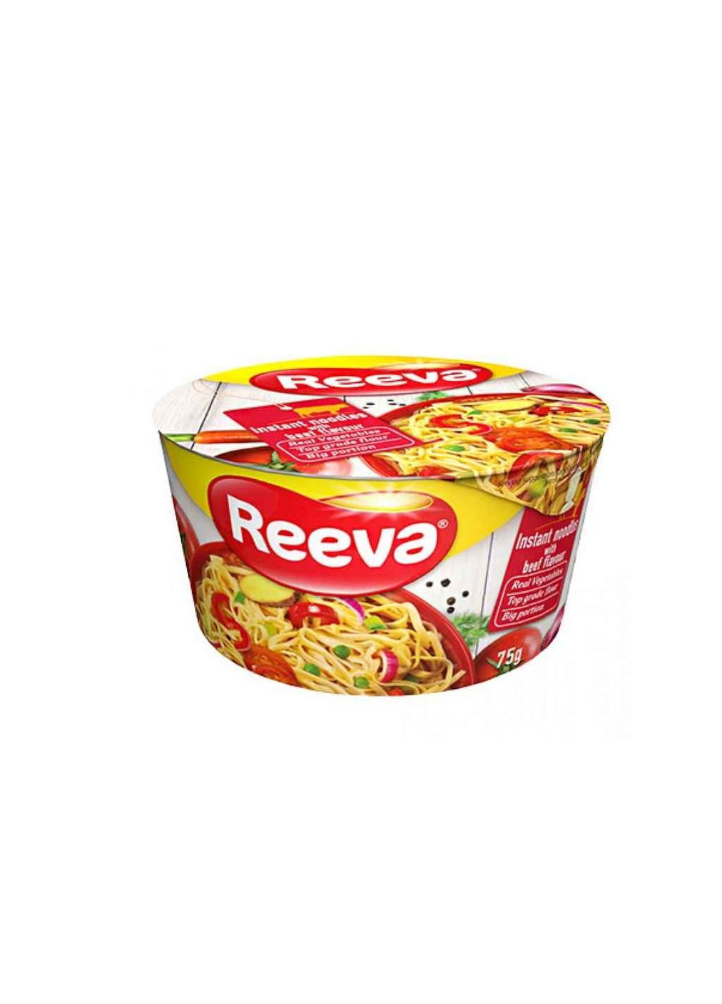 Вермишель быстрого приготовления 75г Чаша Жареная свинина Reeva (357219256)