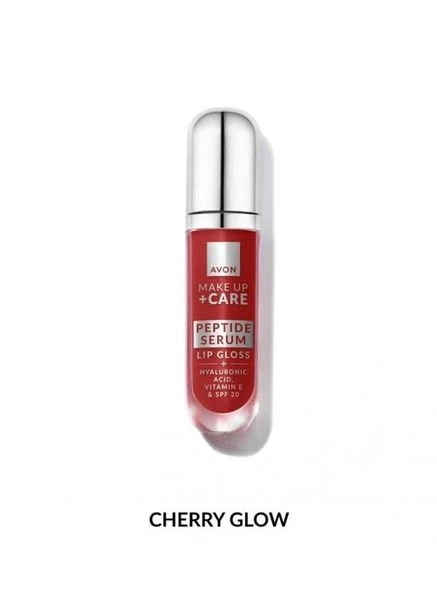 Блиск-сироватка для губ з пептидами Вишневе сяйво/Cherry Glow, 7мл (158511419) Avon (398327583)