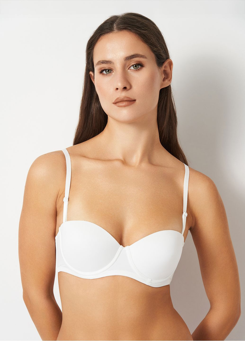 Белый бюстгальтер Acousma с косточками