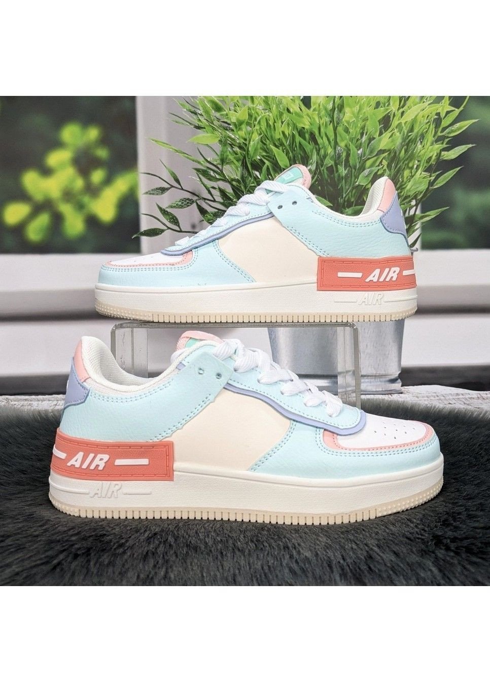 Кросівки жіночі демісезонні еко-шкіра Ditof блакитні демісезони (342322628)