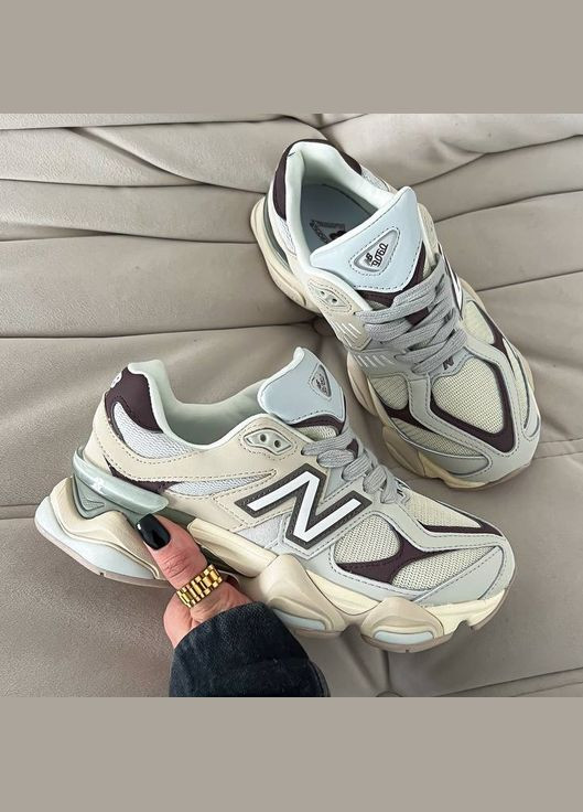 Кросівки жіночі і чоловічі New Balance 9060 beige | Нью Беланс 9060 бежеві No Brand бежеві демісезони (347640467)