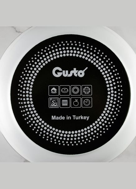 Набір каструль Квітковий сад GTT-3-FG 6 предметів (90321) Gusto (305056034)