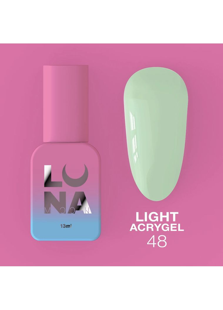 Lunamoon Жидкий Гель Light Acrygel №048 (13ml) Luna (372688496)