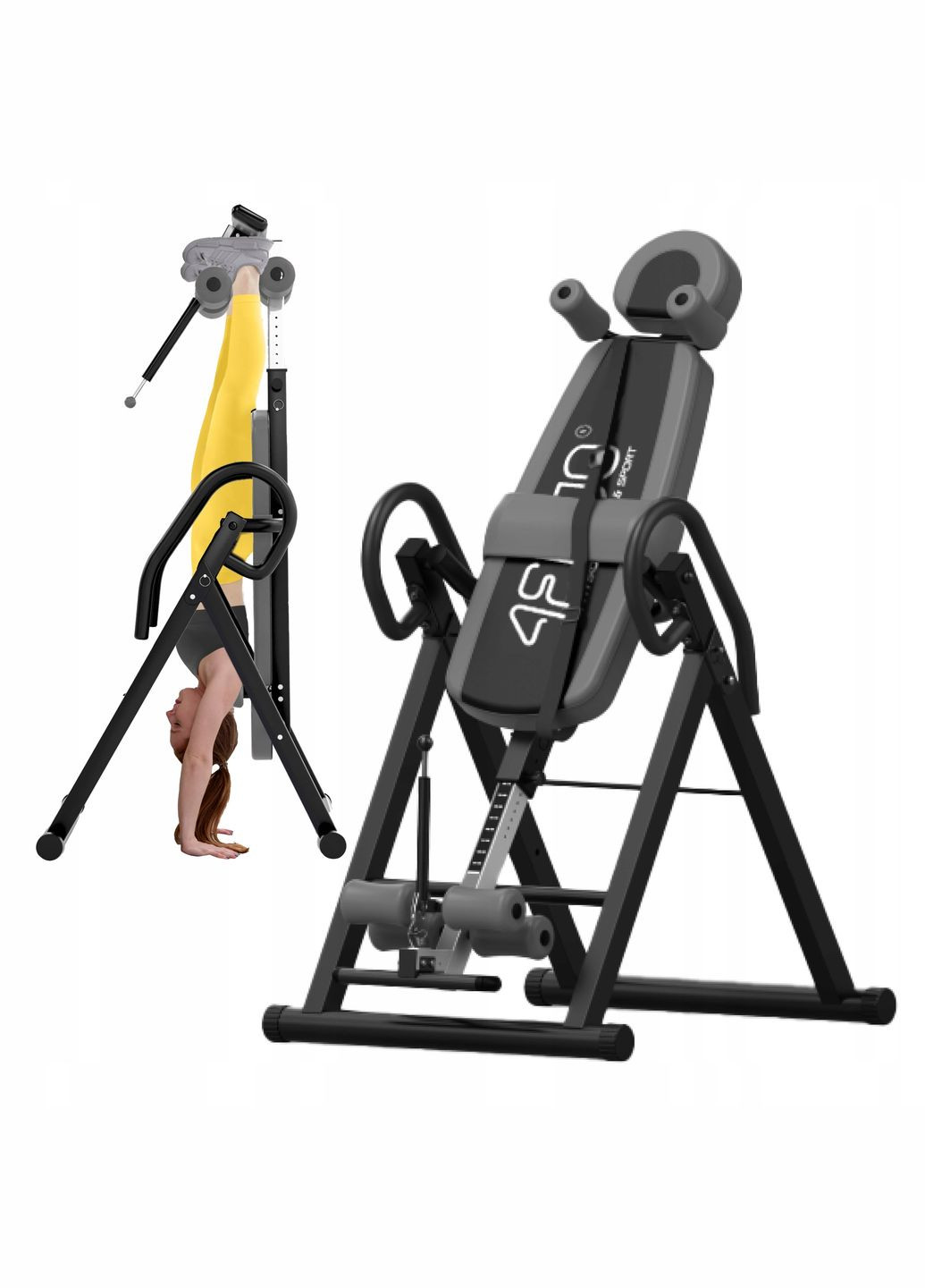 Стол инверсионный регулируемый Black/Grey (P-5905973401951) 4FIZJO (311505548)