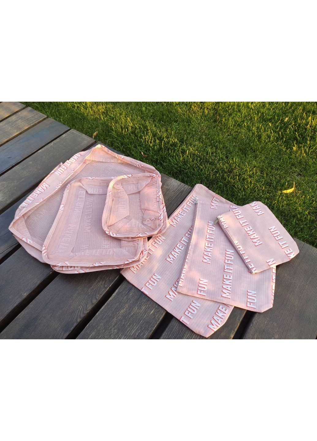 Комплект органайзерів в багаж 6шт/уп "Make it fun" No Brand (369394845)