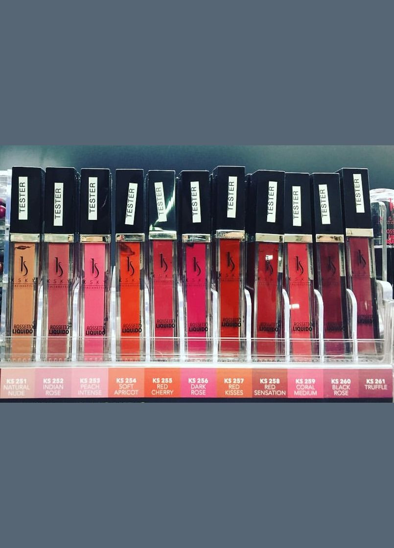 Жидкая помада для губ коралловый средний, 9мл. KSKY Lіquіd Lіpstіck (297714812)