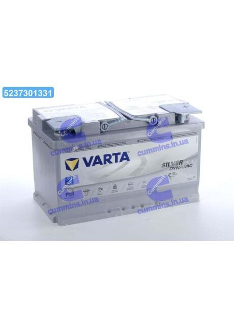 Аккумулятор 80Ah-12v Start-Stop Plus AGM (315х175х190), R, EN 800580901080 Varta (366275339)