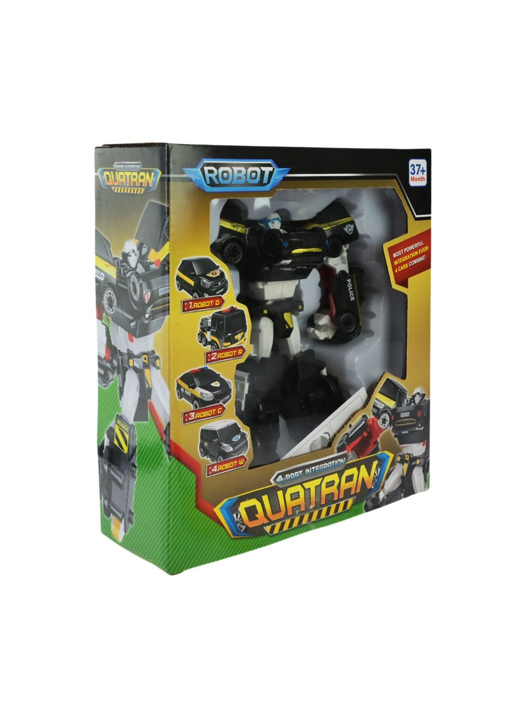 Трансформер іграшка, що перетворюється на 4 різні машинки, модель - No Brand 519 (371924903)