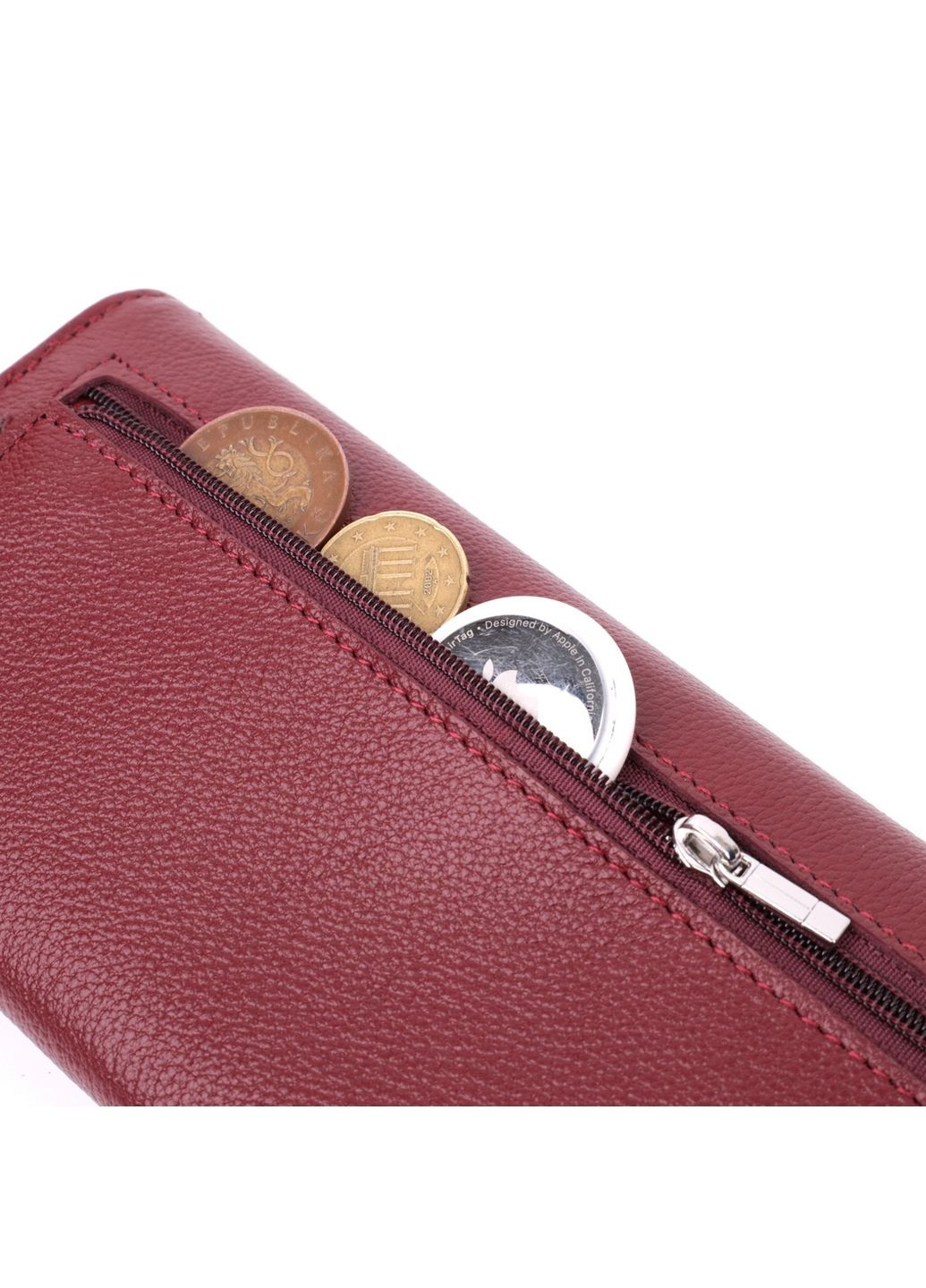 Жіночий шкіряний гаманець 19х9,5х2 см st leather (288047656)