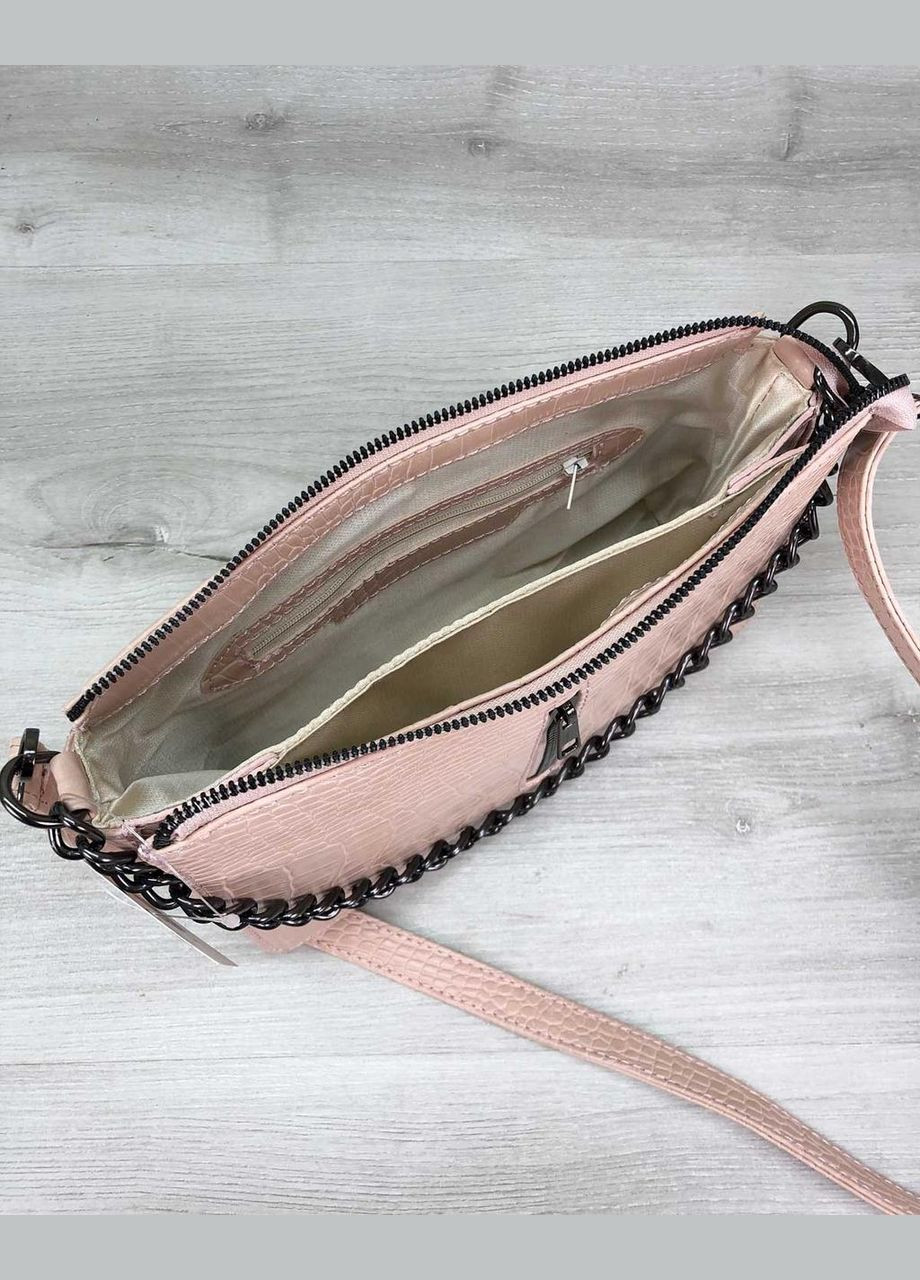 Сумка клатч жіноча «Tina» пудра Guris (354722246)