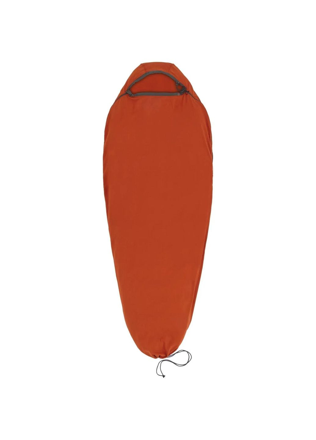Вкладиш в спальник Sea to Summit Reactor Fleece Sleeping Bag Liner, Picante Red, Compact, Mummy w/ Drawcord, 177 см None (361659776)