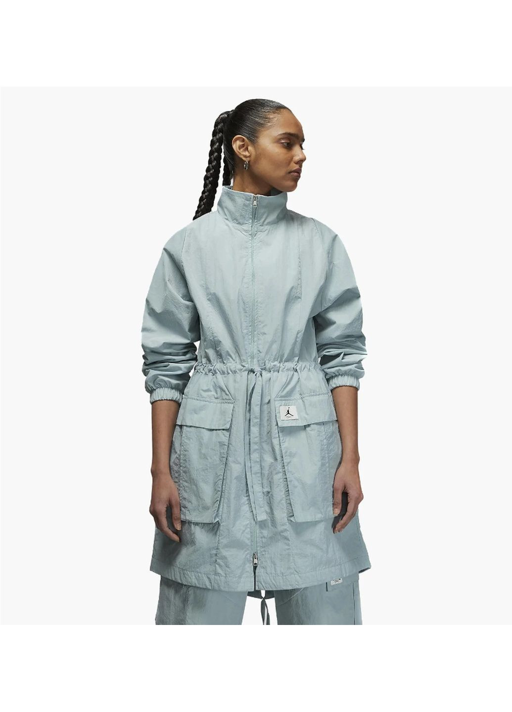Синя куртка жіноча essentials blue dm5197-366 Air Jordan