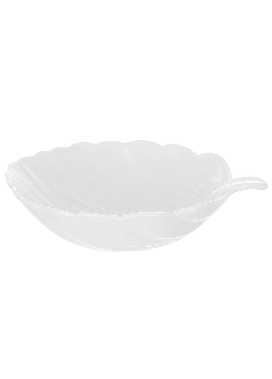 Салатник порцеляновий у формі листа 24см No Brand (306815173)