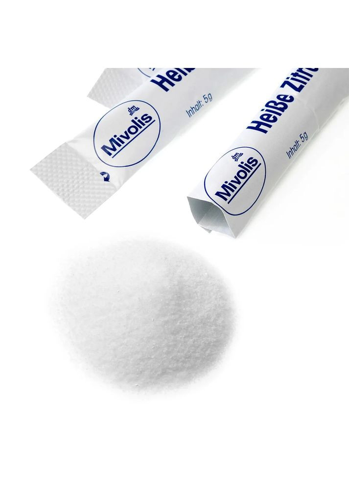 Гарячий напій гарячий лимон, порційні палички, 20 шт, 100 г, від DM Mivolis (360655024)