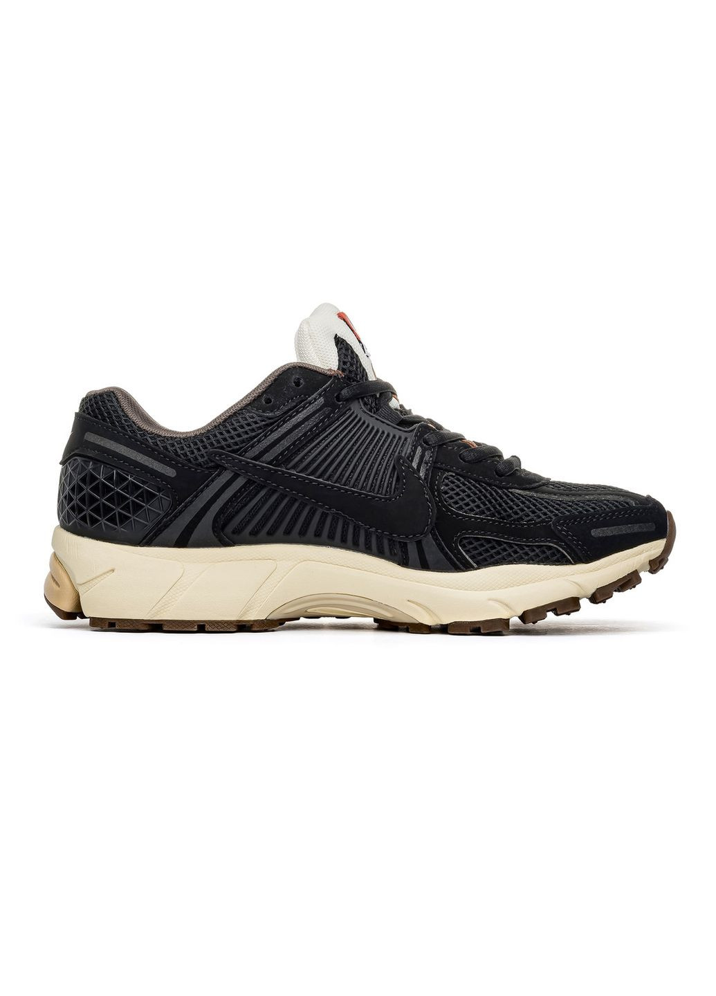 Черные демисезонные кроссовки мужские zoom wmns "black", вьетнам Nike Vomero 5