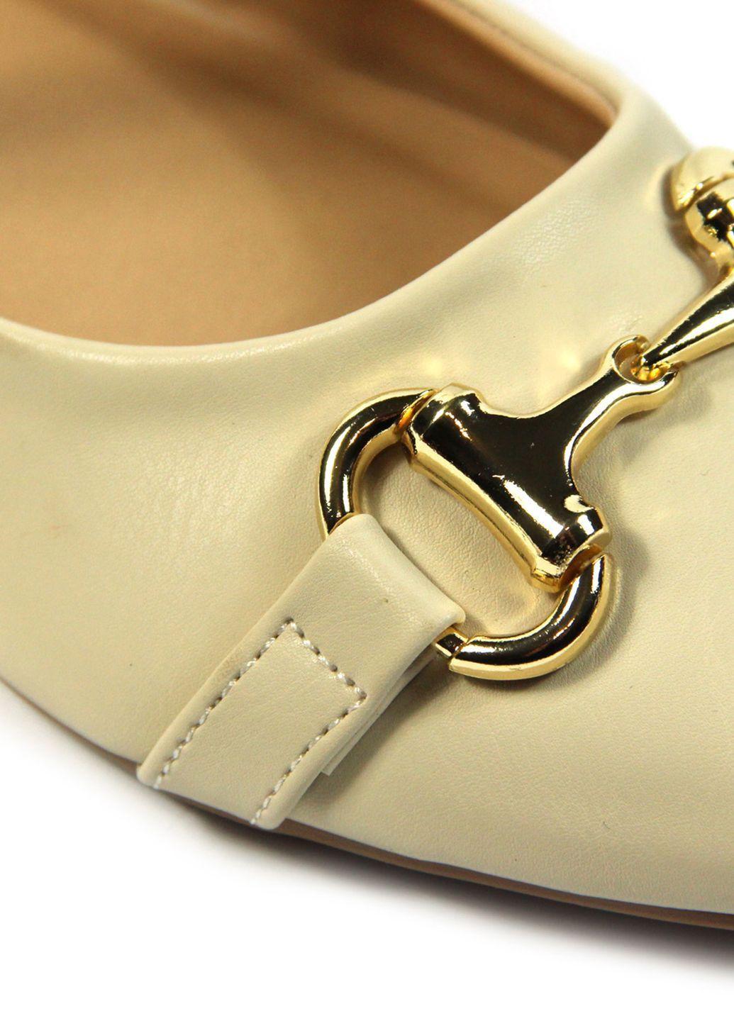 Жіночі жіночі балетки Anna Field | бежеві однотонні штучна шкіра (369164338)