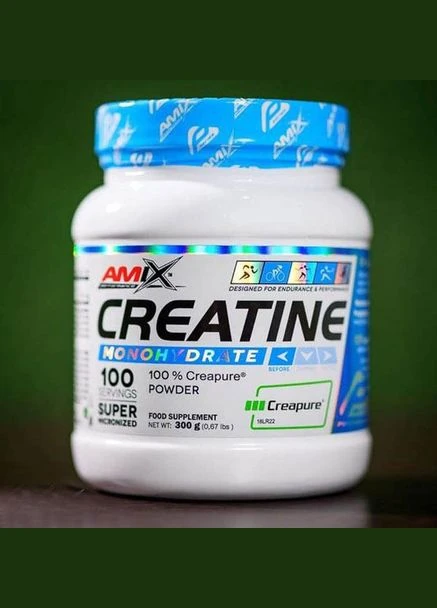 Креатин моногидрат Creatine Creapure 300g Amix (361445005)