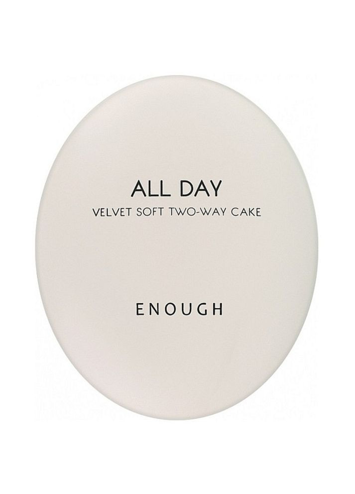 Пудра для лица All Day Glam Light Two-Way Cake SPF 28 PA++ #13 2 шт*12 г (8809136714490) ENOUGH (349755032)