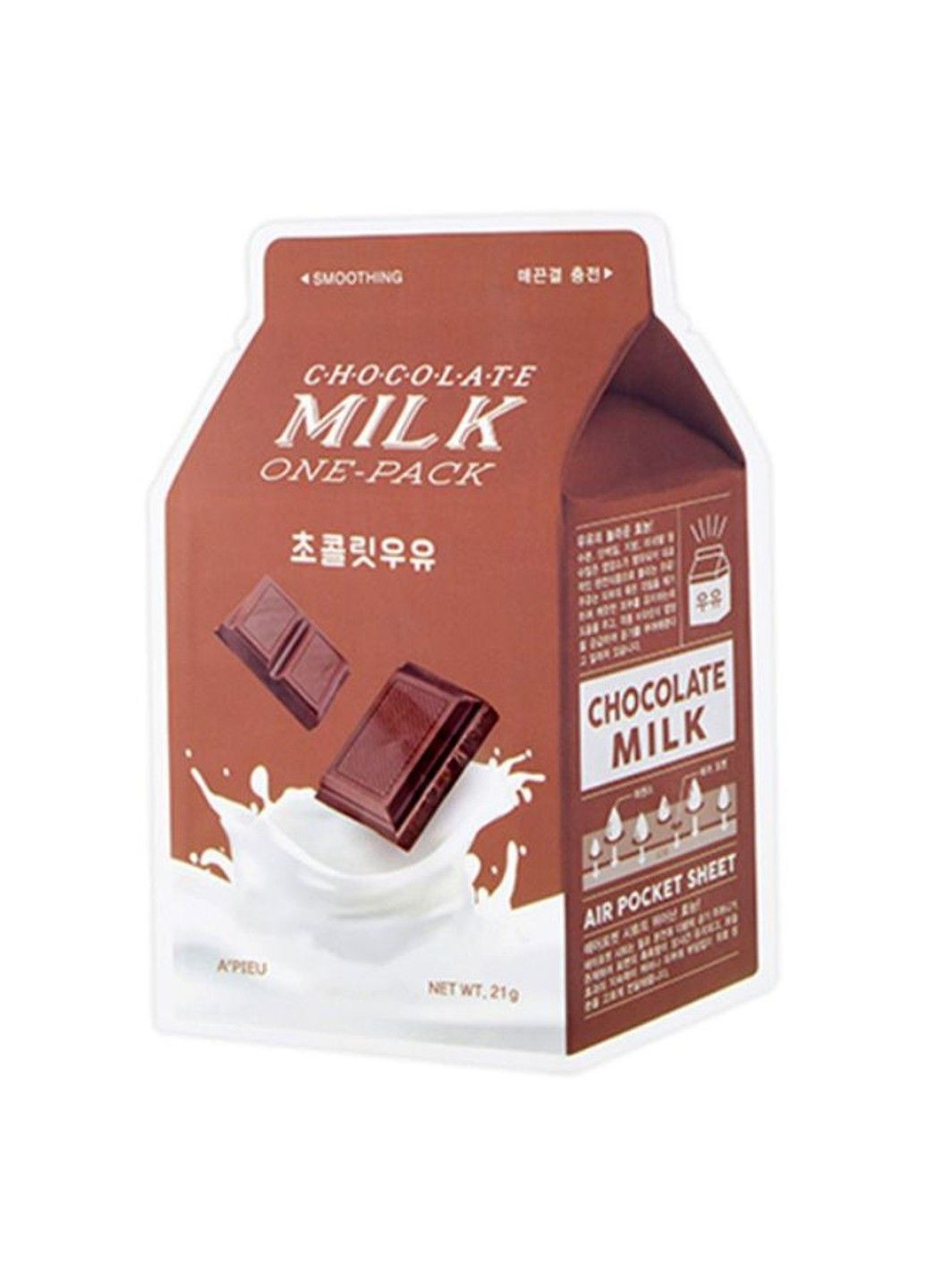 Маска З Молочними Протеїнами І Шоколадом Chocolate Milk One-Pack A'pieu (305613901)