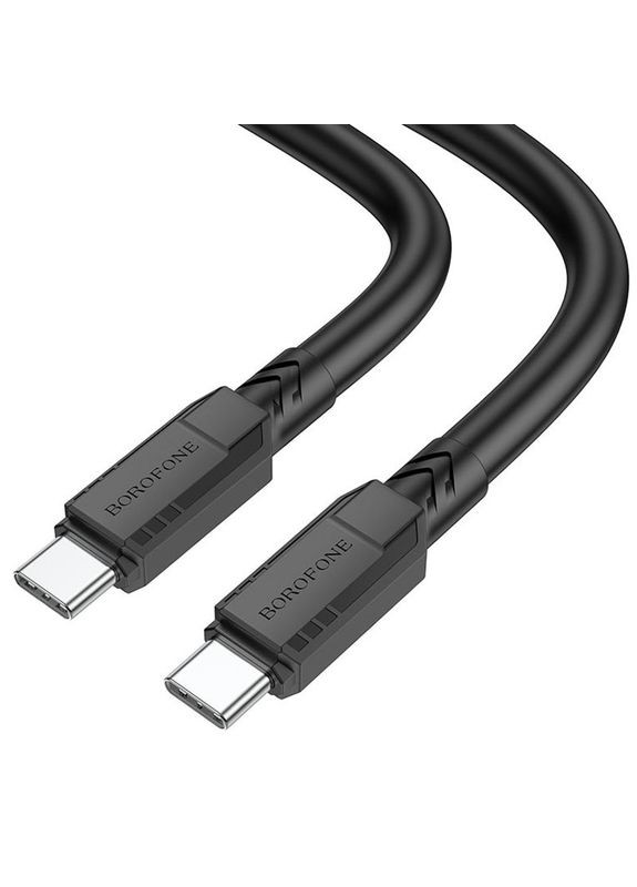 Кабель USB Type-C to USB Type-C / Провод шнур юсб тайп си на юсб тайп си для быстрой зарядки и передачи данных Borofone (334298593)