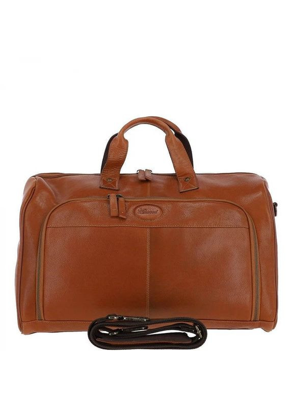Кожаная дорожная сумка 8150 Tan Рыжий 36 л (8150 TAN) Ashwood (350314390)