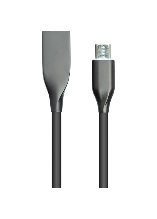 Кабель USB microUSB 2 м Black (CA911233) PowerPlant (306744690)