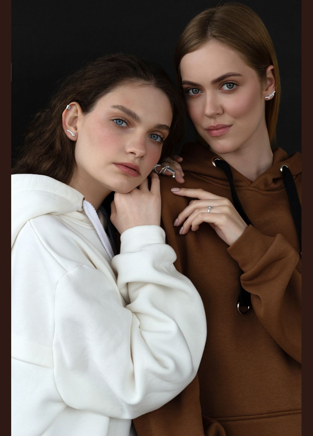 Серебряная серьга-кафа (4875) IRIJ (331016735)