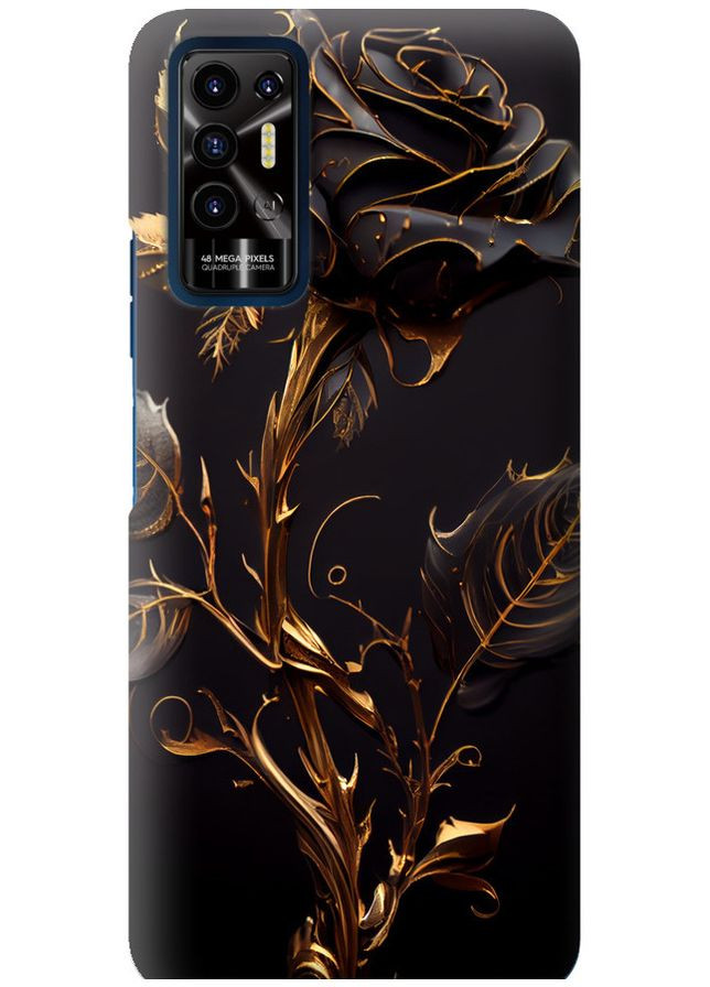 Силіконовий чохол 'Троянда 3' для Endorphone Tecno Pova 2 (277233717)