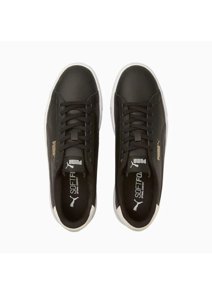 Черные демисезонные кроссовки serve pro black 380188-04 Puma