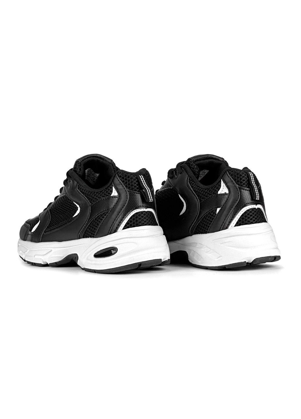 Черно-белые демисезонные кроссовки мужские bay Bayota