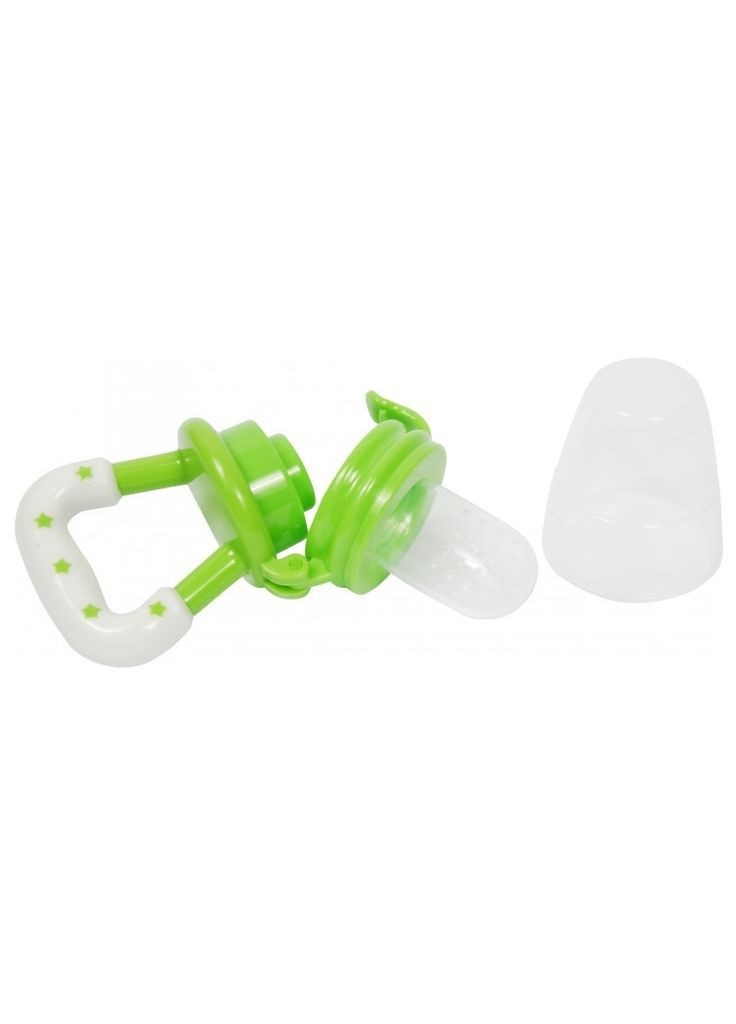Ниблер, силиконовый, с колпачком, салатовый () Курносики 7066 зел (366471748)