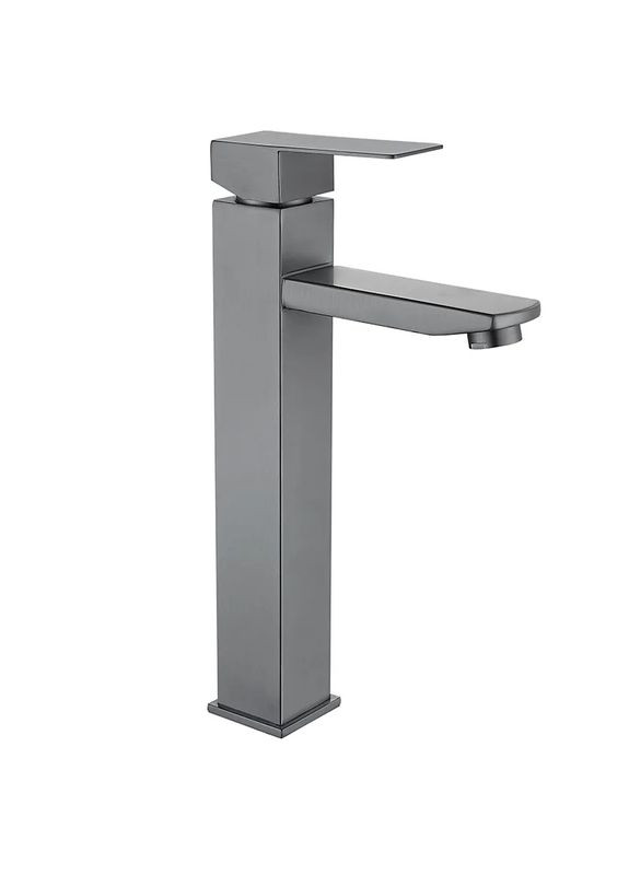 Змішувач для умивальника KUB-001-High graphite із нерж. сталі SUS304 (MI6094) Mixxus (321185140)