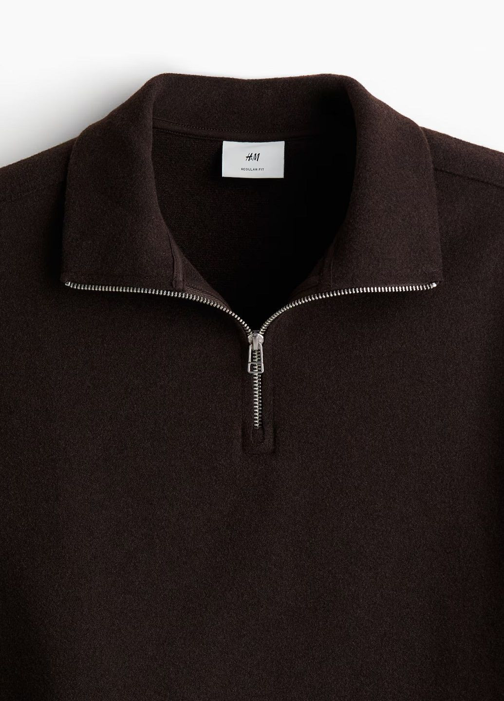 Темно-коричневий демісезонний светр H&M