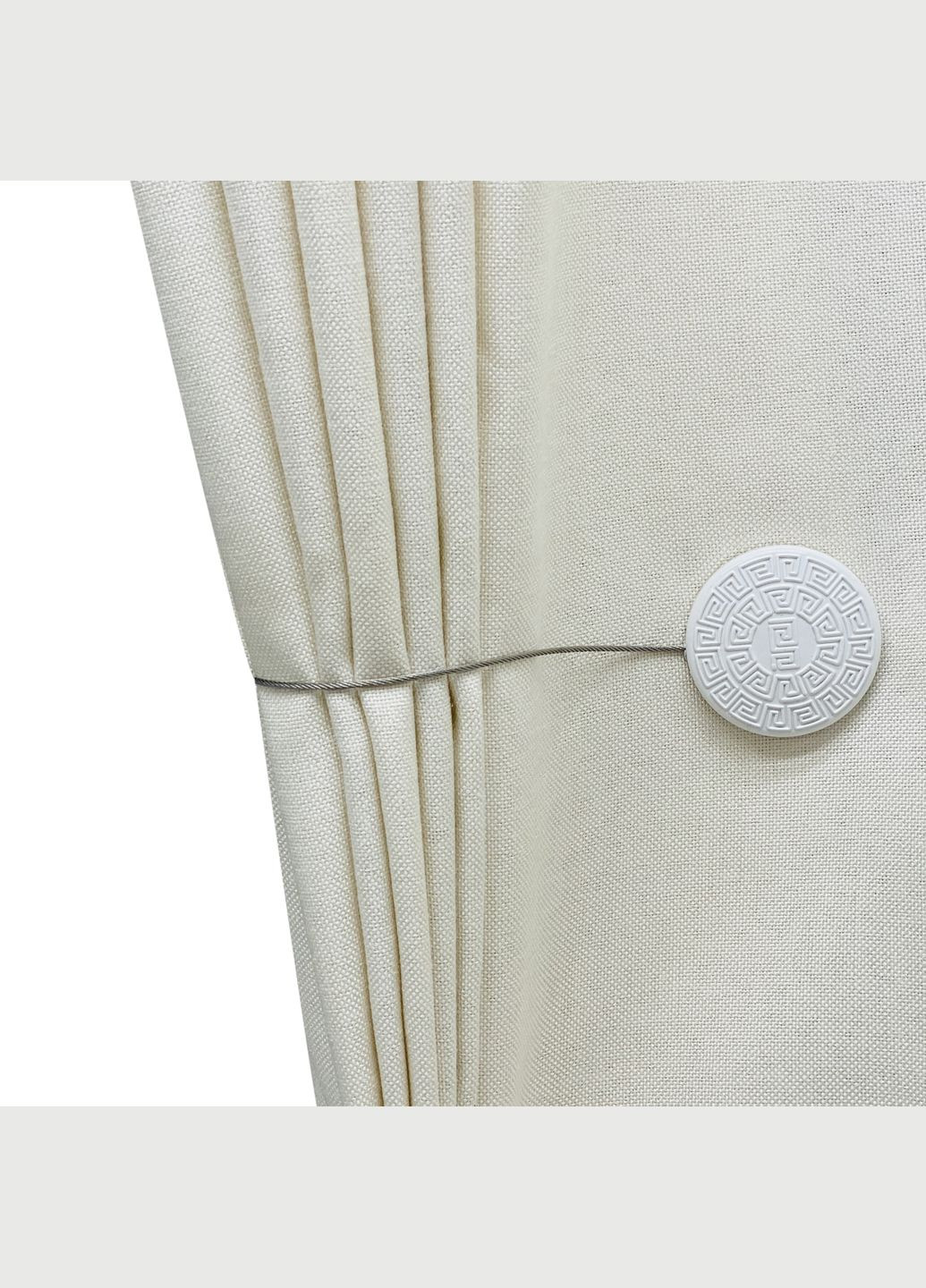 Магнит для штор круг бесконечность 5х5 см антик светлый пара 2 шт MIS LT №12а (323148006)