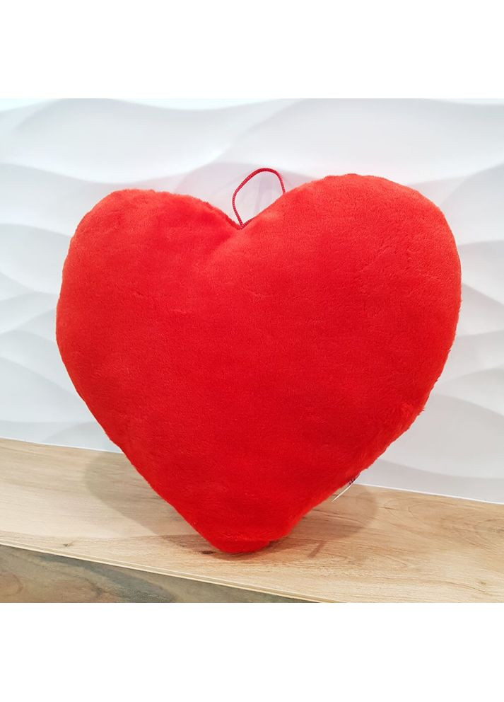 М'яка іграшка подушка серце для дівчинки 34см подарунок на день закоханих іграшка для інтер'єру ProDobro (366030398)