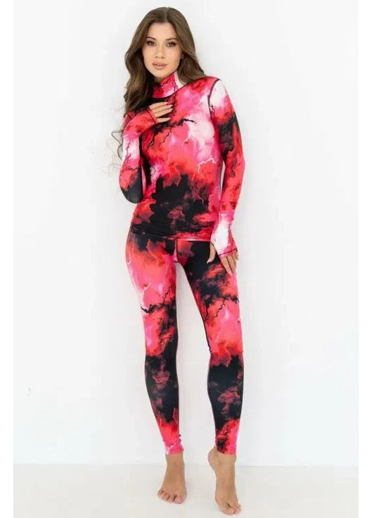 Термокомплект женский с принтом SNOWJET XS TOTALFIT (372017710)