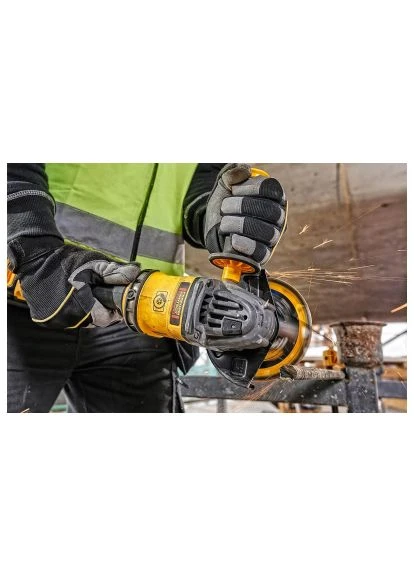Шліфувальна машина XR FLEXVOLT, 54 В, 2x2Ah, 9000 об/хв (DCG418T2) DeWALT XR FLEXVOLT, 54 В, 2x2Ah, 9000 об/хв (400305746)
