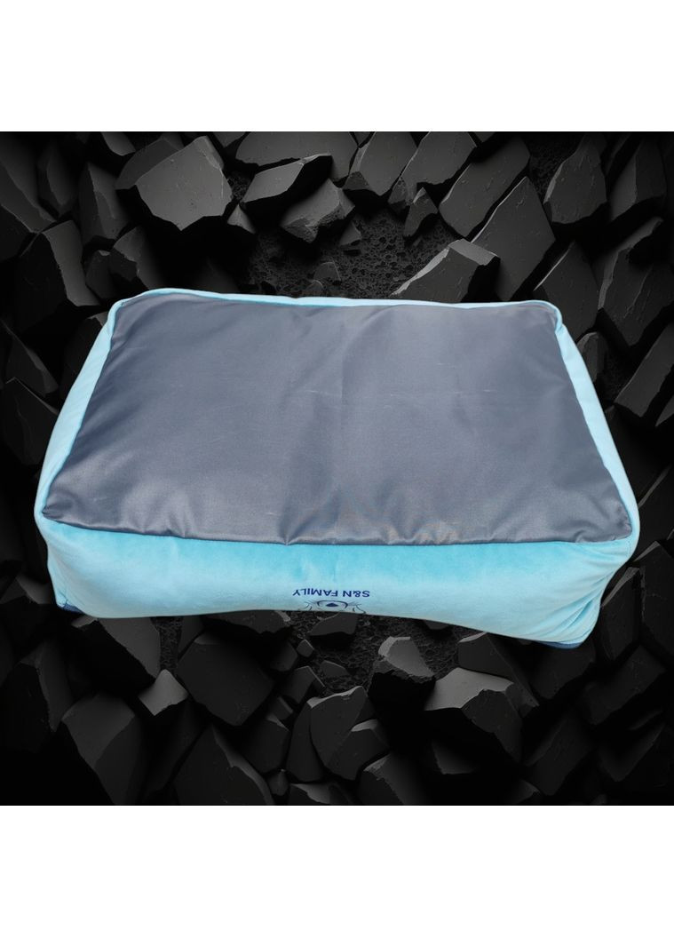 Лежанка 60х50х14см из текстиля для маленьких собак и котов "Aquamarine" ( ) S&N Family (361204674)