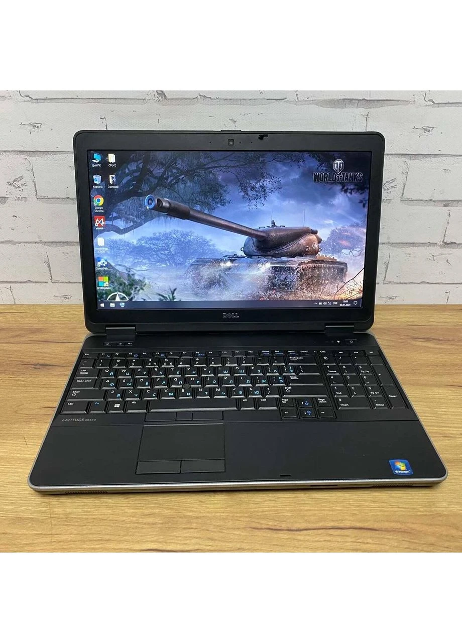 Игровой ноутбук Latitude E6540 / 15.6" (1920x1080) TN / intel Core i7-4800MQ (4 (8) ядра по 2.7 - 3.7 GHz) / 8 GB DDR3 / 256 GB Dell (398131052)