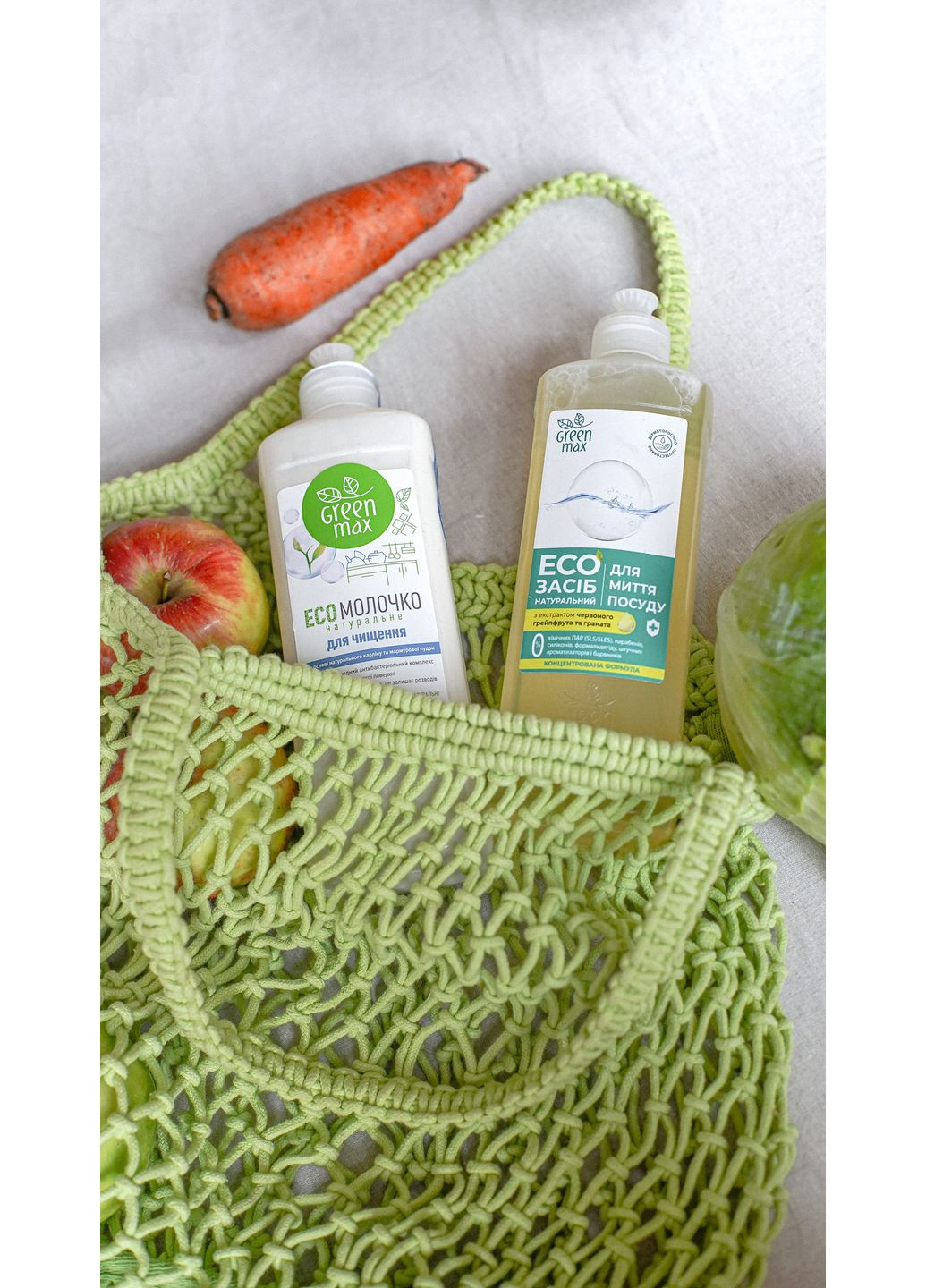 Еко засіб для миття посуду Green Max 500 мл CHOICE (361663180)