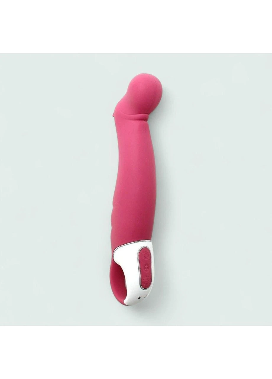 Потужний вібратор Vibes Petting Hippo з гнучким стовбуром, літій силікон, 12 режимів Satisfyer (315013650)